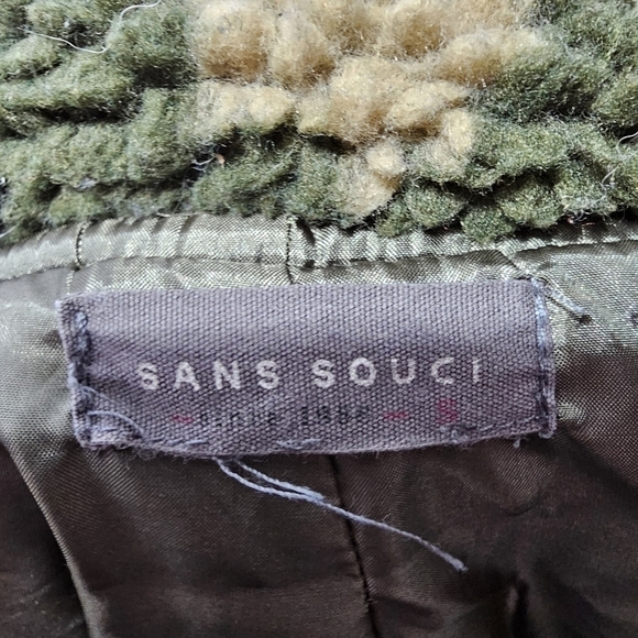 Sans Souci Teddy Trucker jacket camouflage - Picture 3 of 3